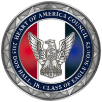 2015 Don Hall, JR. Class of Eagle Scouts Commemorative Coin